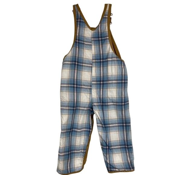 OshKosh B'Gosh Baby Lightweight Canvas Bib Overalls, Dark Khaki - Picture 6 of 9